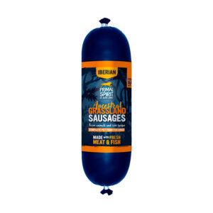 Salchicha para perros ALPHA SPIRIT Ancestral Grassland 1Kg. Cerdo 83%.