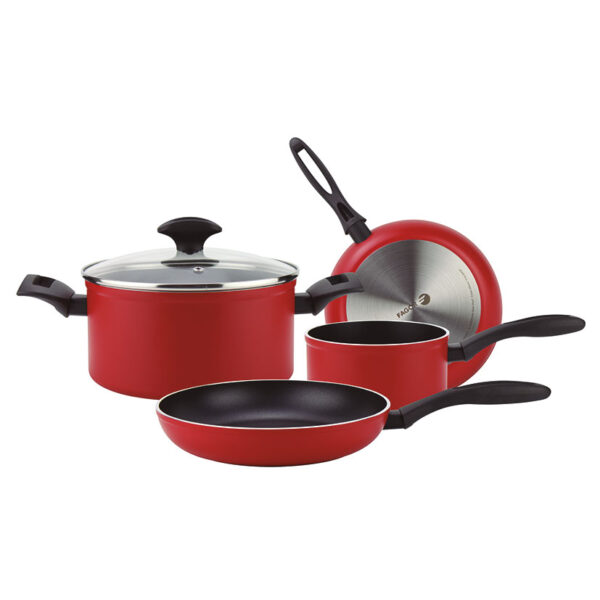 Bateria cocina 5 pzas. Maxima roja Fagor