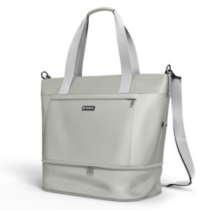 Bolsa avión Numada expandible 25-35 litros. Bolsillo interno y zapatero extra. Gris