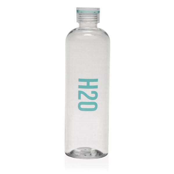 Botella poliestireno H2O 1500 ml. Mint
