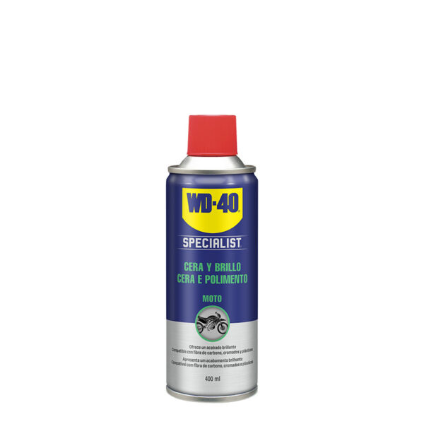 WD-40 Specialist Moto Cera y Brillo 400ml
