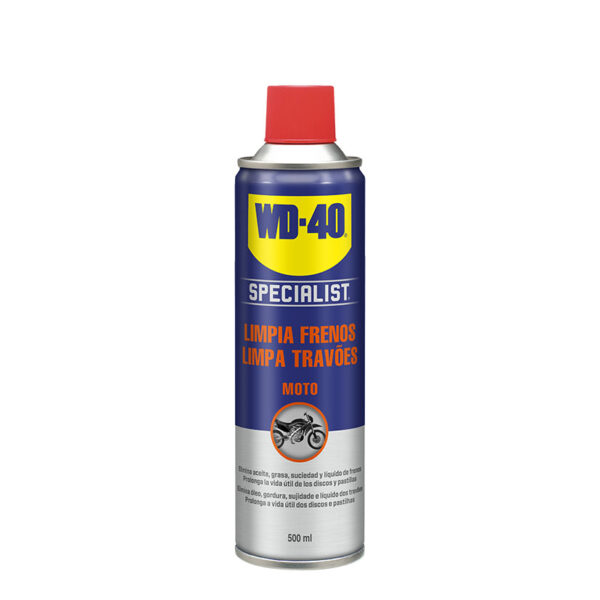 WD-40 Specialist Moto Limpia frenos 500ml