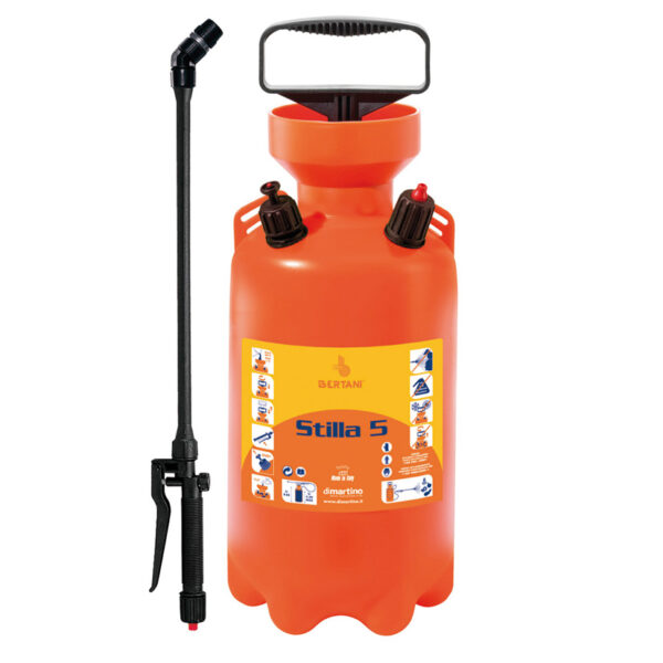 Pulverizador presión previa stilla bertani 5 l.