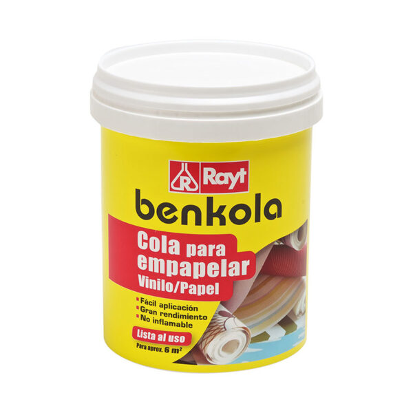 COLA BENKOLA LISTA USO VINILO/PAPEL 1KG