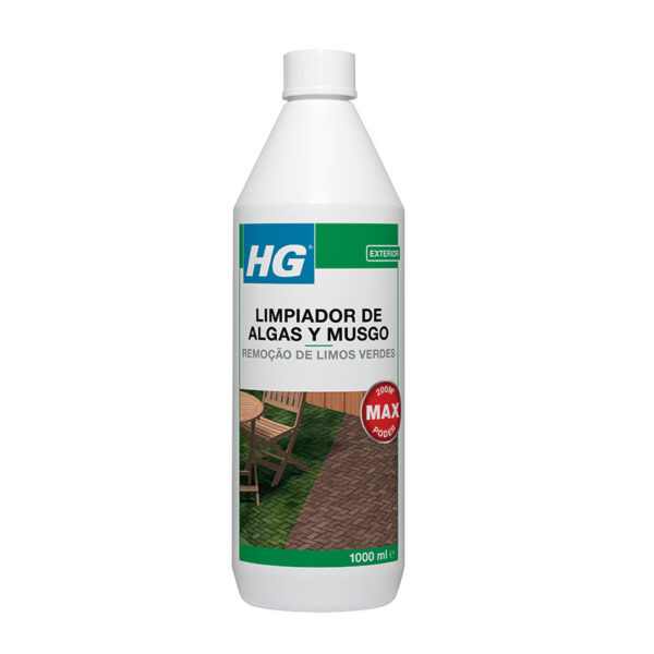Limpiador algas y musgo 1L