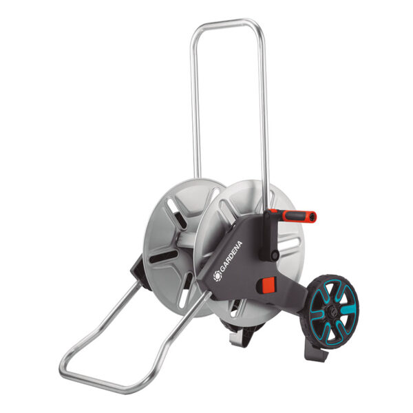 Carro metal sin manguera Gardena manivela plegable