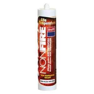 Silicona neutra resistente a temperaturas extremas (hasta +350ºC).KRAFFT 300ml