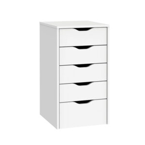 Cajonera 5 cajones Eko 71x40x h. 43 cm Color blanco