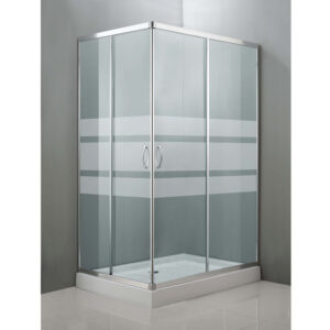 Mam angular ducha 70x100 centímetros accesorios cromados