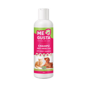 Champú anti-insectos margosa y geraniol perros y gatos 300 ml