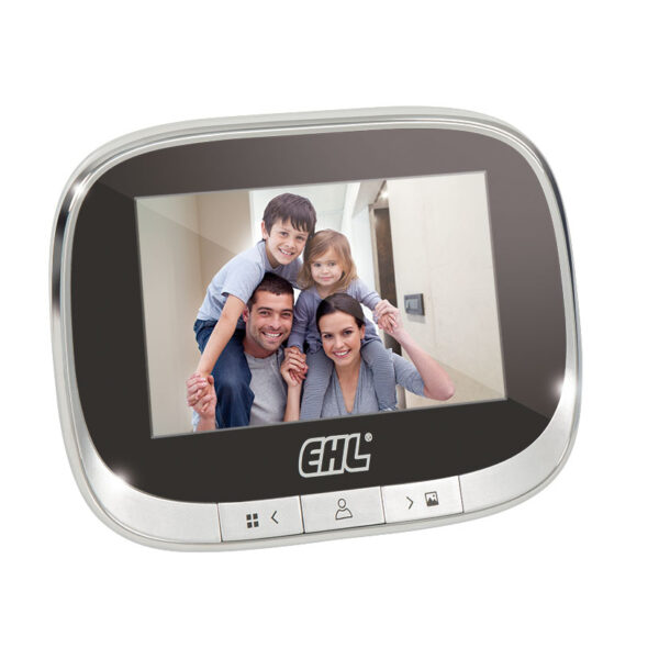 Mirilla optica digital. Pantalla LCD en color. Angulo de vision 120º.