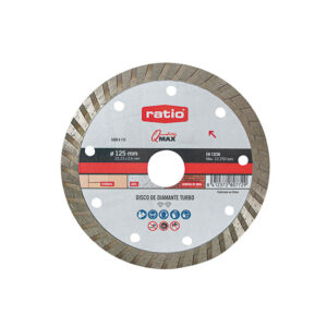Disco diamante turbo. 125 mm. Sinter. RATIO.Q-Max