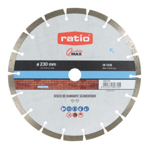 Disco diamante segmentado. ø 230 mm. Sinter Beton. RATIO.Q-Max