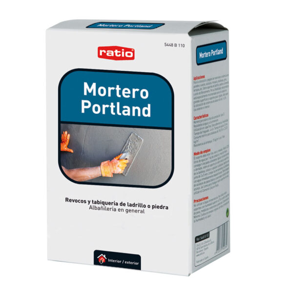 Mortero portland 2 kg ratio