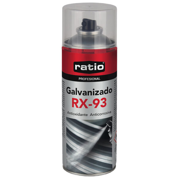 Spray galv.plata profesional rx-93 400ml