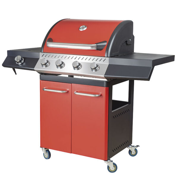 Barbacoa Gas Bon Tempo R128 4 quemadores más 1 lateral