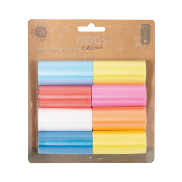 Bolsitas higiénicas para perro 8 rollos