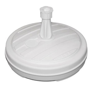 Pie resina Ø 18-32 mm. 13 l blanco