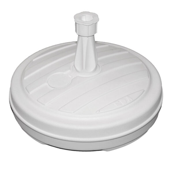 Pie resina Ø 18-32 mm. 13 l blanco
