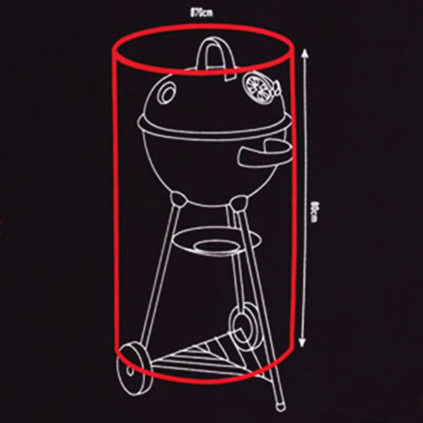 Funda Barbacoa 95x59xh.75 cm - Imagen 2