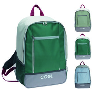 Mochila nevera 20L colores surtidos.