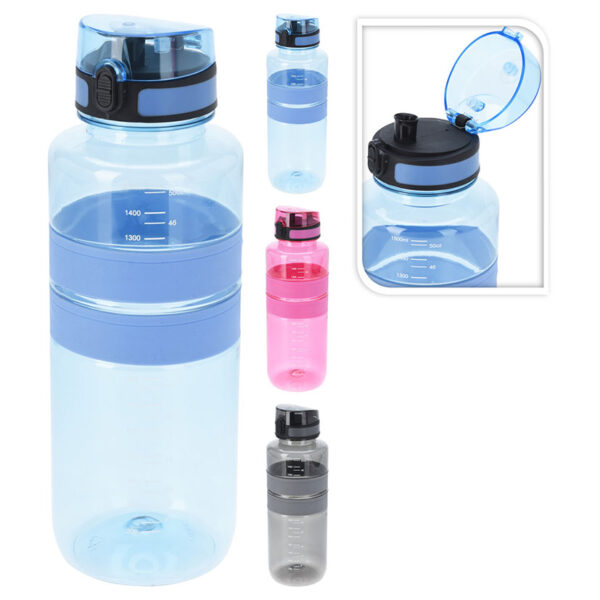 Botella para deportistas 1500 ml colores surtidos