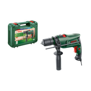 Taladro percutor Easyimpact 630W 3.000 rpm, 48.000 ipm maletín transp