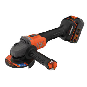 Amoladora batería 18V 115 mm 7.500 rpm 1 bat. 4.0Ah + cargador 3 disc