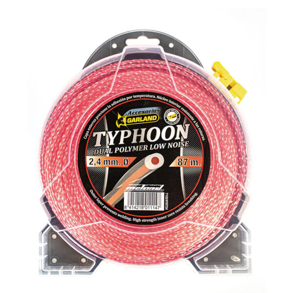Hilo nilon  typhoon  ø 2,4 mm  87 m