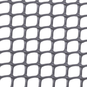 Malla cuadra 10x10 plata 1x5 m