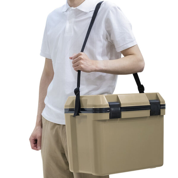 Nevera rígida 25 l Beige Habitex Dakar - Imagen 4