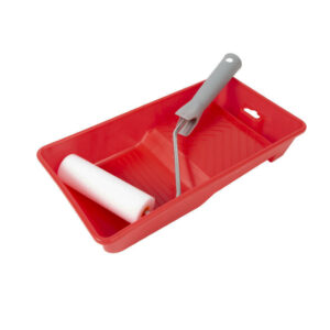 Kit esmaltar cubeta+varilla+mini rodillo 10 cm