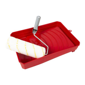 Kit pintura cubeta+rodillo antigot 18cm