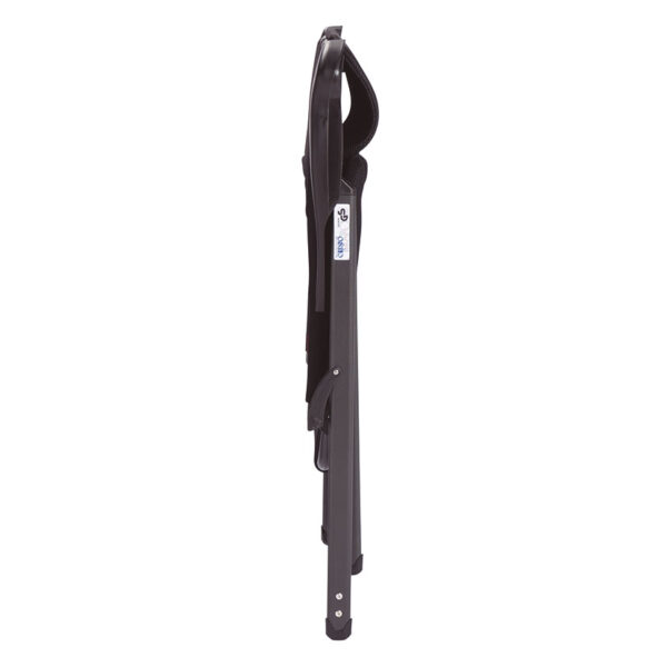 Silla de aluminio reclinable compact negro - Imagen 2