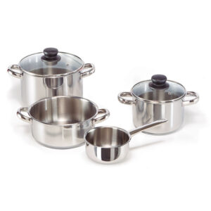 Bateria cocina acero inoxidable Forma 4+2