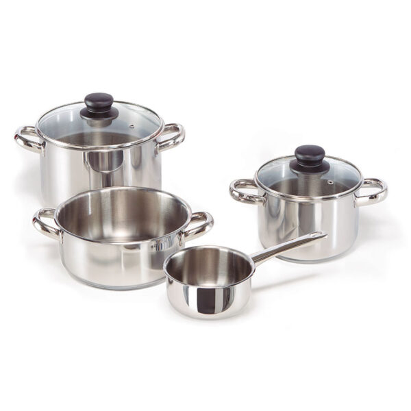 Bateria cocina acero inoxidable Forma 4+2
