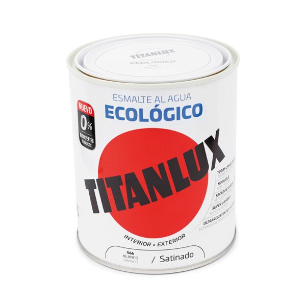 Titanlux base agua blanco 750ml satinado