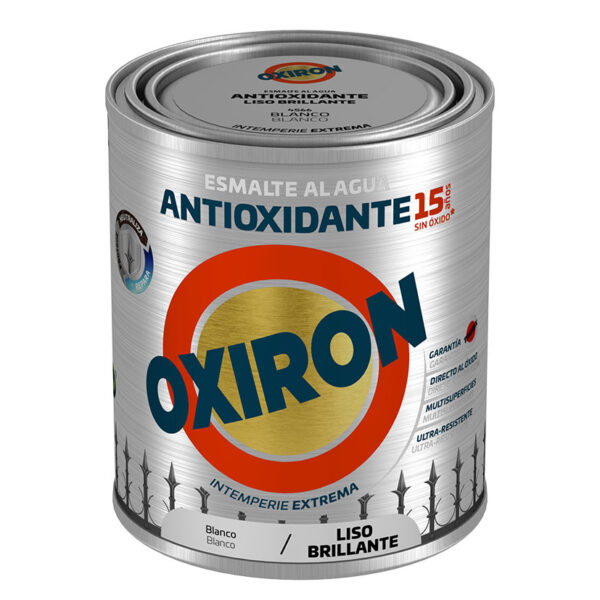 Oxiron liso brillant. Agua blanco 750ml