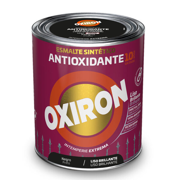 Oxiron liso negro 750ml.
