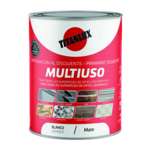 Imprimación anticorrosiva al disolvente de secado rápido.blanco750ml TITANLUX