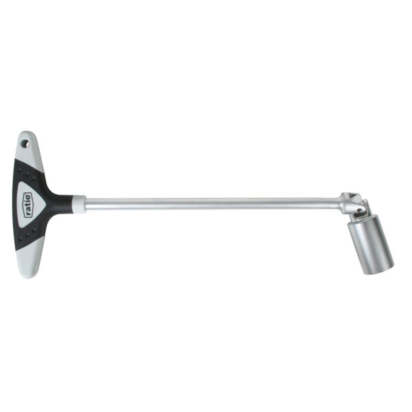 Llave para bujías articulada 21 mm. RATIO.