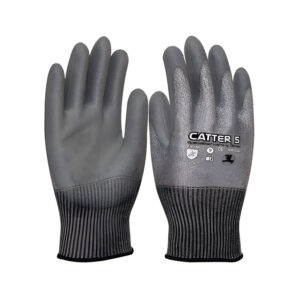 Guante anticorte poliester con pu. T/8