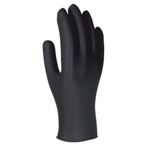 Guante unigrip negro t/8 50un