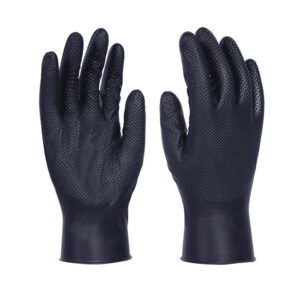 Guante unigrip negro t/9 50un