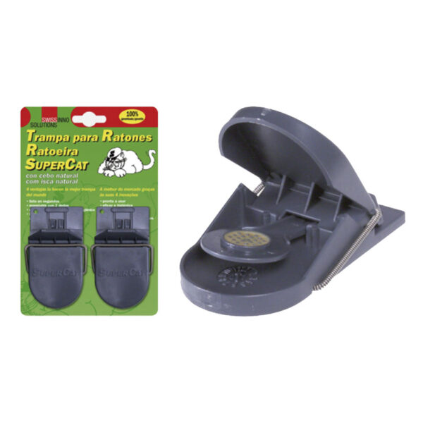 Trampa de ratones Supercat 2 unidades