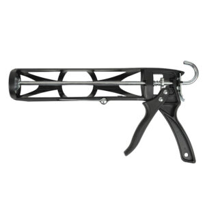 Pistola para cartucho silicona (7:1 y paso 12mm) ligera+gran potencia