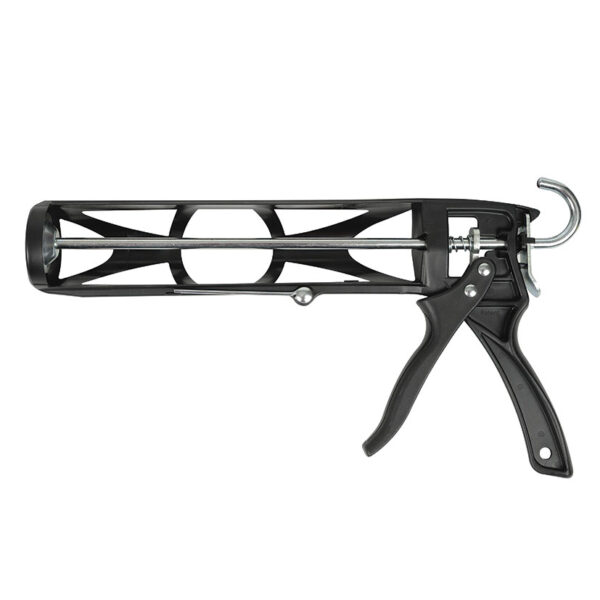 Pistola para cartucho silicona (7:1 y paso 12mm) ligera+gran potencia