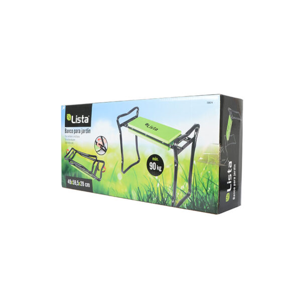 Asiento/banco p.arodillarse/sentar  jardin, max 90 kg (2,96x59,5x28cm) - Imagen 3