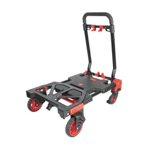 Carretilla 2 en 1 convertible. Plegable. Compacta. Max. 135 kg.