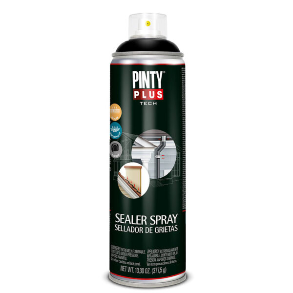 Sellador Grietas Negro SG101 500ML.PINTYPLUS TECH